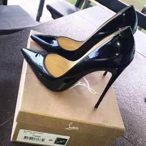 So kate 120MM Christian louboutin Black